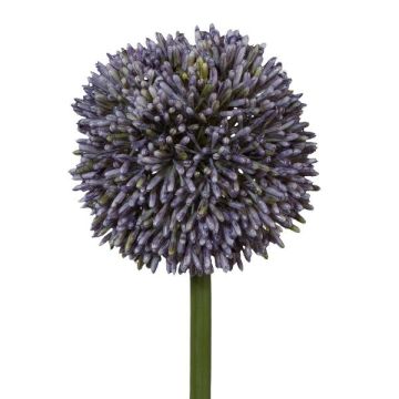 Fleur artificielle Allium MENKES, lilas, 65cm