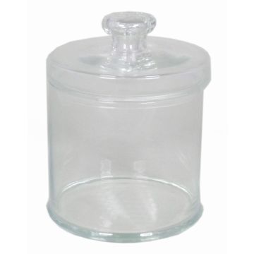 Bocal de conservation en verre MAIBAS avec couvercle, transparent, 21cm, Ø16cm