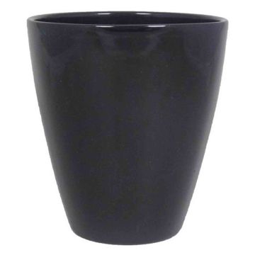 Vase en céramique TEHERAN PALAST, noir, 17cm, Ø13,5cm