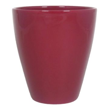 Vase en céramique TEHERAN PALAST, rouge vin, 17cm, Ø13,5cm