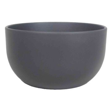 Coupe de fleurs en céramique TEHERAN TOWER, anthracite mat, 14cm, Ø26cm