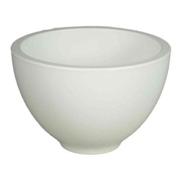 Coupe de plantes en céramique SCHIRAS, blanc mat, 15cm, Ø23cm