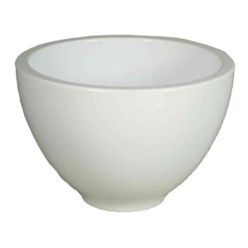 Coupe de plantes en céramique SCHIRAS, blanc, 21cm, Ø31cm