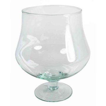 Grand verre à cognac CIMO sur pied, transparent, 21cm, Ø18cm