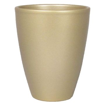 Vase en céramique TEHERAN PALAST, or mat, 17cm, Ø13,5cm