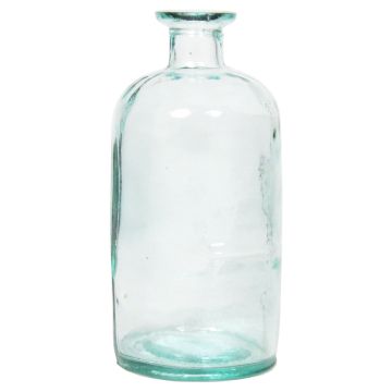 Bouteille en verre AYAKA, transparent-bleu, 20cm, Ø8,5cm