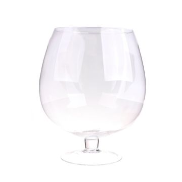 Grand verre à cognac LIAM, transparent, 38cm, Ø23cm/Ø31cm