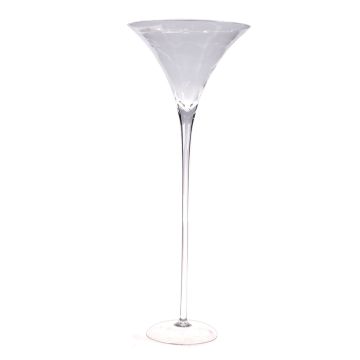 Verre à martini XXL SACHA AIR sur pied, transparent, 90cm, Ø35cm