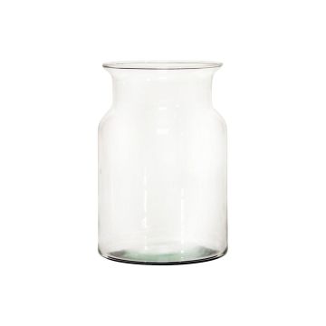 Vase à poser au sol HANNA AIR, verre éco, 40cm, Ø12,5cm/Ø18,7cm