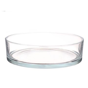 Coupe à fruits VERA AIR en verre, transparent, 8cm, Ø29cm