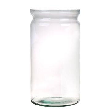 Vase décoratif ARIETTE en verre, transparent, 26cm, Ø14cm