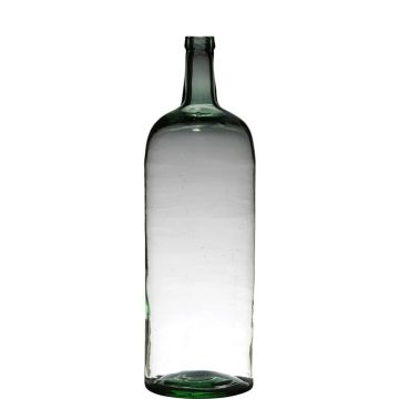 Bouteille en verre NIRAN, recyclé, vert-transparent, 60cm, Ø19cm