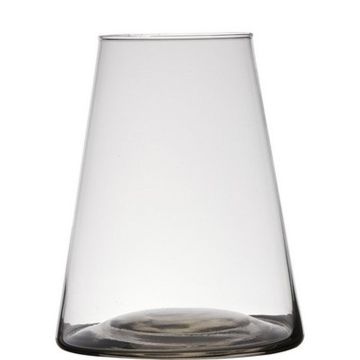 Photophore MAX en verre, transparent, 30cm, Ø17,5cm