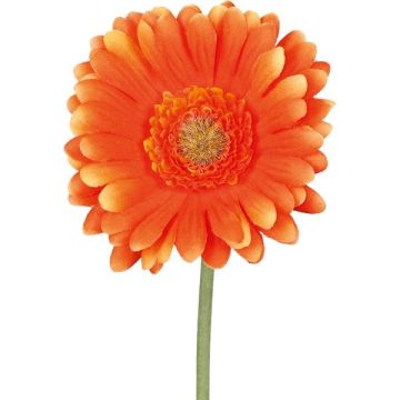 Fleur décorative Gerbera TUNZA, orange, 50cm