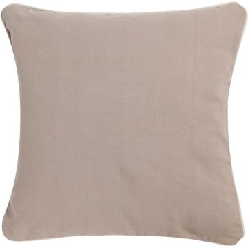 Coussin décoratif VALENDA, marron clair, 45x45cm