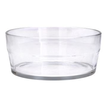 Coupe en verre CRAMENTA, transparent, 8cm, Ø19cm