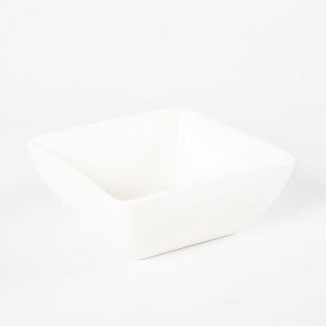 Bol carré en porcelaine EMSA, blanc, 12x12x6cm