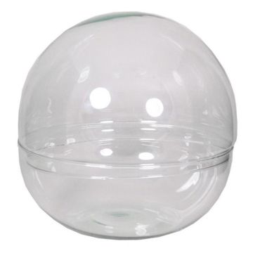 Boule terrarium BRYSON en verre, transparent, 28cm, Ø28cm