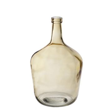 Vase ballon ILINCA, sable-transparent, 24cm, Ø16cm, 2 L