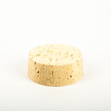 Bouchon de liège ALMEDA en liège naturel, clair, 3cm, Ø7,5/8cm
