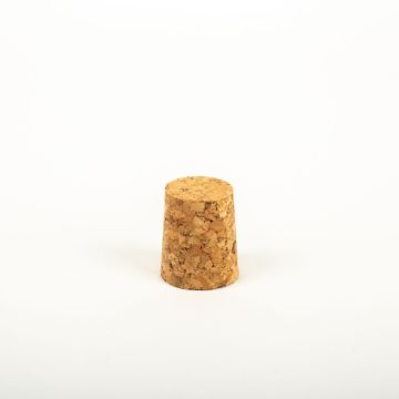 Bouchon pointu SERILDA en liège aggloméré, naturel, 3,5cm, Ø2,5/3cm
