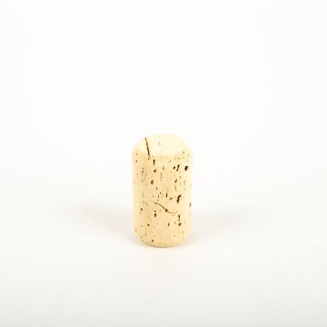 Bouchon naturel JAKOBA, moleté des deux côtés, clair, 4,4cm, Ø2,6cm Bouchon naturel JAKOBA, moleté des deux côtés, clair, 4,4cm, Ø2,6cm