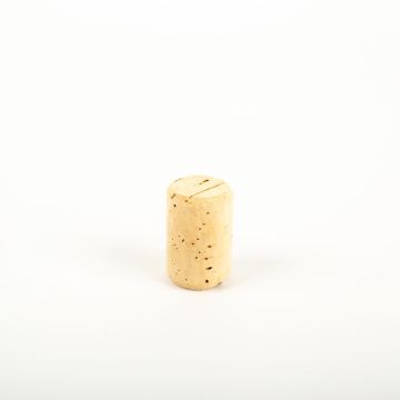 Bouchon naturel JAKOBA, moleté des deux côtés, clair, 4cm, Ø2,6cm Bouchon naturel JAKOBA, moleté des deux côtés, clair, 4cm, Ø2,6cm
