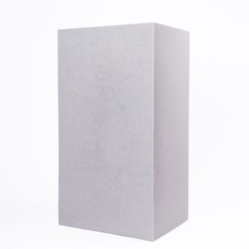 Bloc de mousse florale IZIAR pour fleurs artificielles, gris, 55x32x23cm