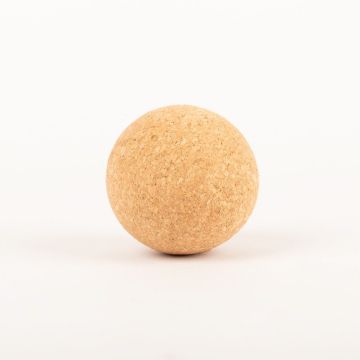 Boule de liège MEDORA en liège aggloméré, naturel, Ø3,5cm