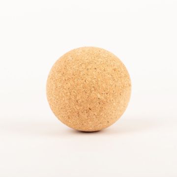 Boule de liège MEDORA en liège aggloméré, naturel, Ø4,5cm