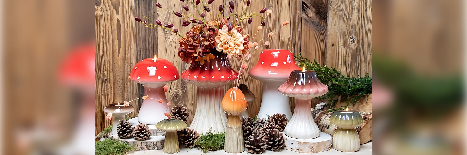 Décoration de table automnale