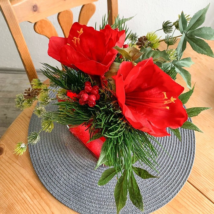 Ambiance de l'Avent au travail