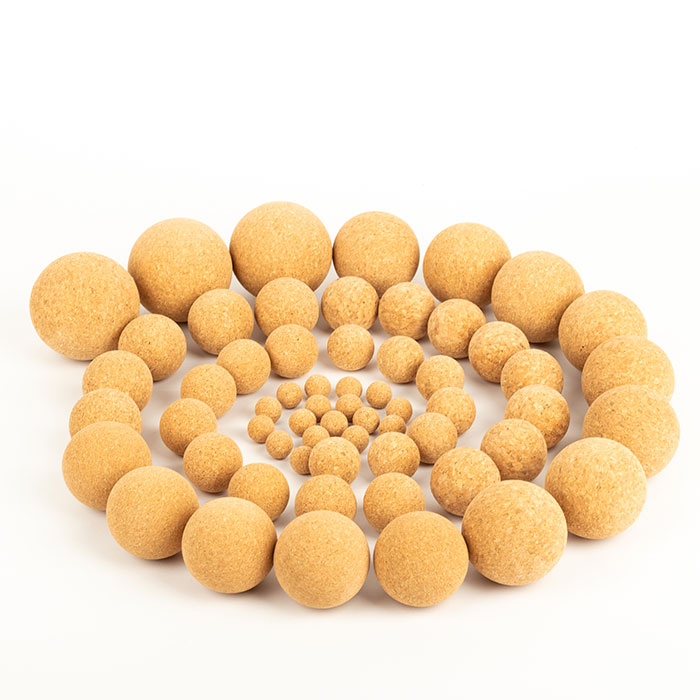 Balles / boules en liège