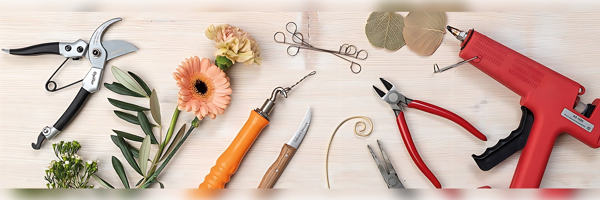 Matériel fleuriste sur INNA Glas