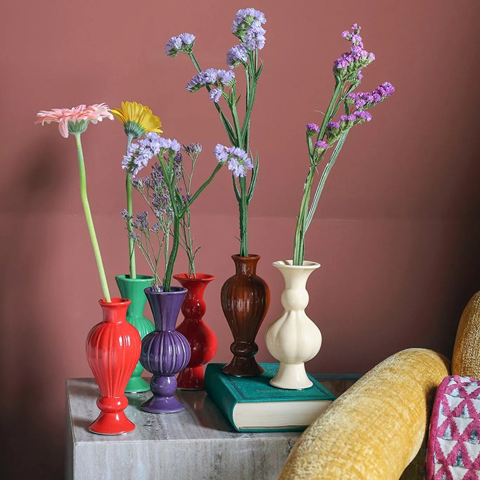Vases soliflores